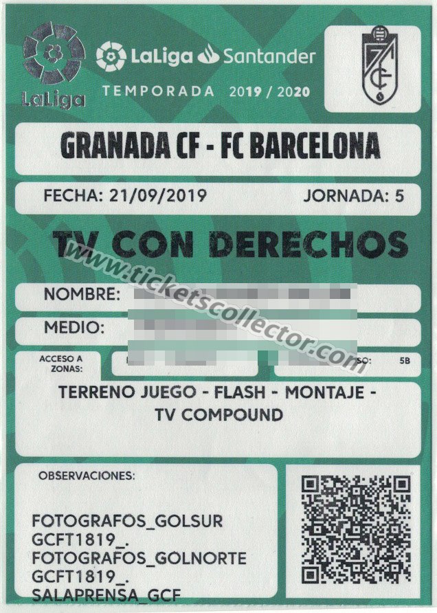 2019-20 Granada Barcelona