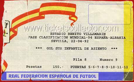1992-04-22 España Albania (Absoluta)