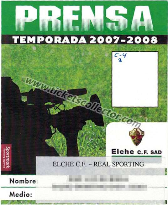 2007-08 Elche Sporting
