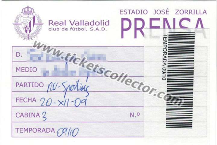 2009-10 Valladolid Sporting