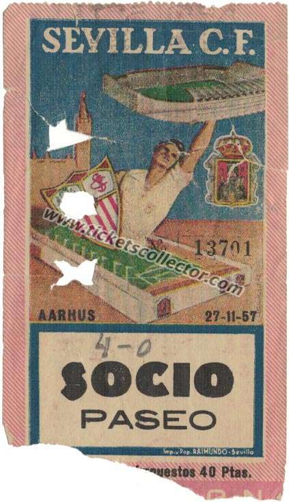 C1 1957-58 Sevilla Aarhus