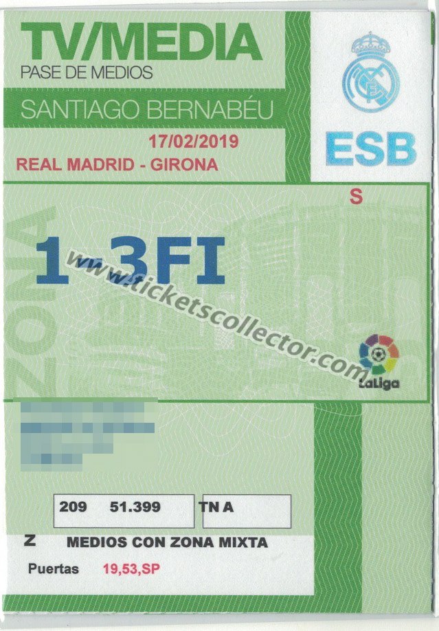 2018-19 Real Madrid Girona I