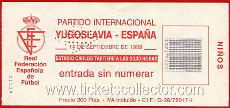 1988-09-14 España Yugoslavia (Absoluta)