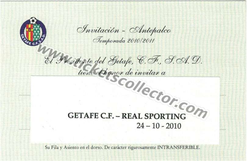2010-11 Getafe Sporting