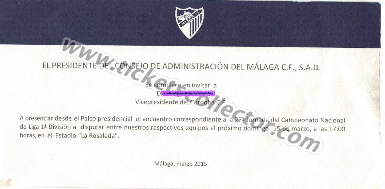 2014-15 Málaga Córdoba