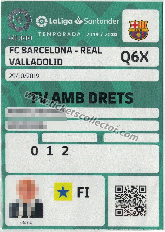 2019-20 Barcelona Valladolid