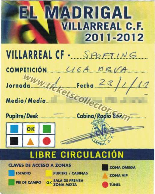 2011-12 Villarreal Sporting