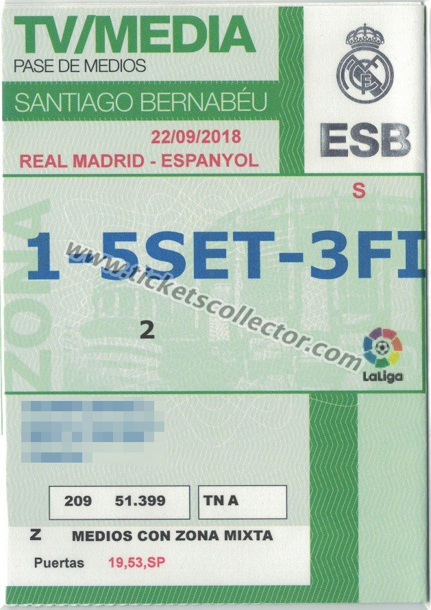2018-19 Real Madrid Espanyol