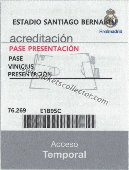 2018 Presentación de Vinicius