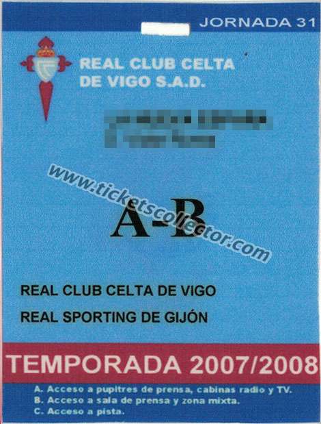 2007-08 Celta Sporting II