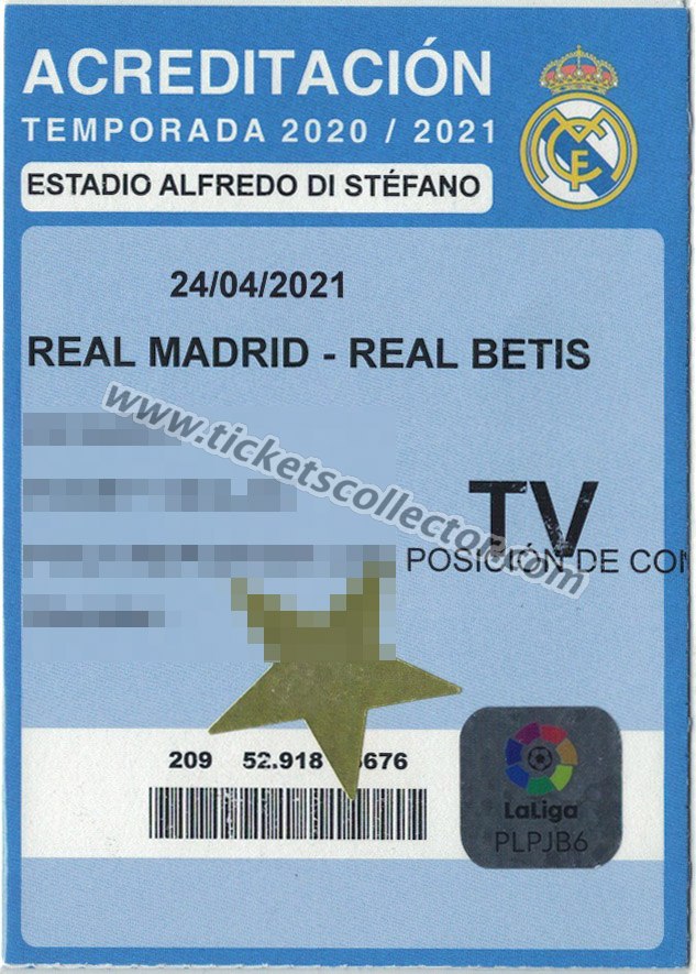 2020-21 Real Madrid Betis