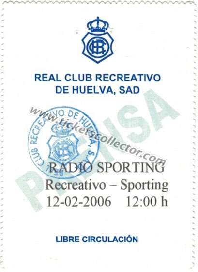 2005-06 Recreativo Sporting