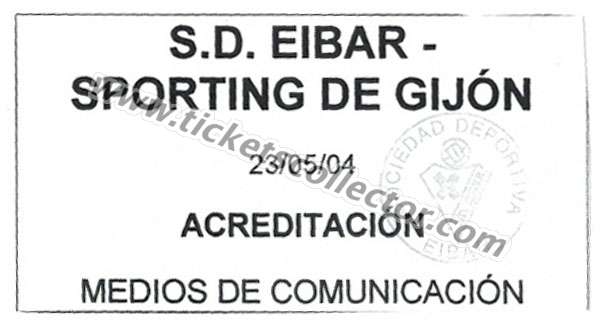 2003-04 Eibar Sporting