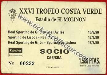 Sporting de Gijón Sporting de Lisboa