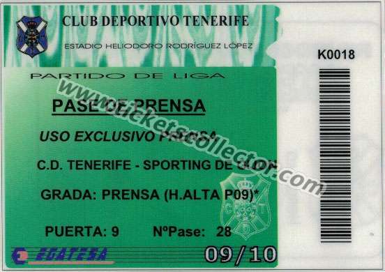 2009-10 Tenerife Sporting