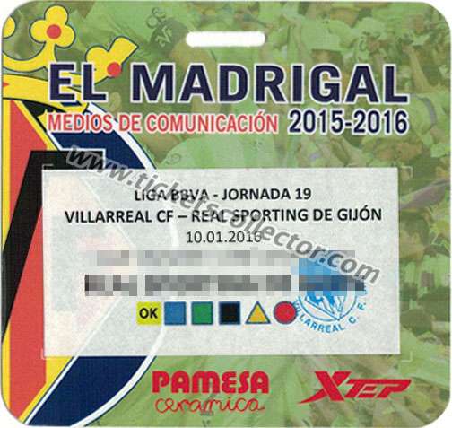 2015-16 Villarreal Sporting
