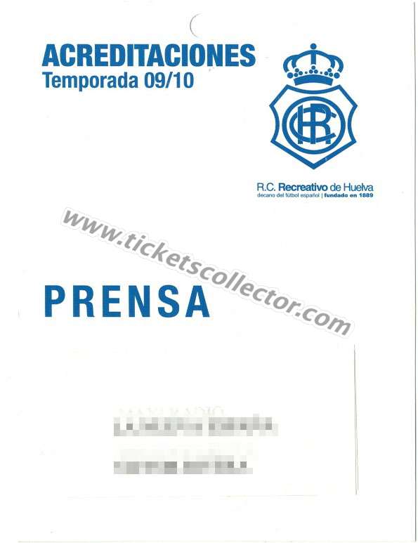 2009-10 Recreativo Sporting