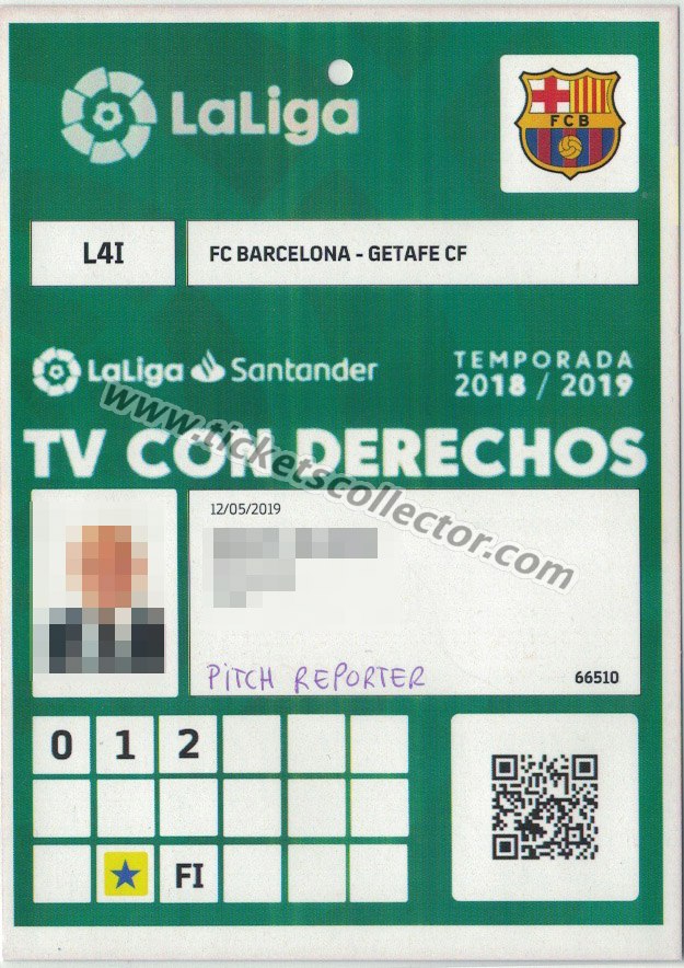 2018-19 Barcelona Getafe