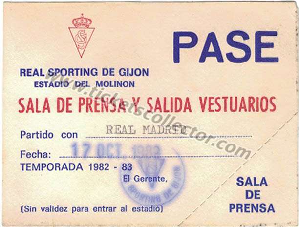 1982-83 Sporting Real Madrid