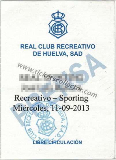 2013-14 Recreativo Sporting Copa