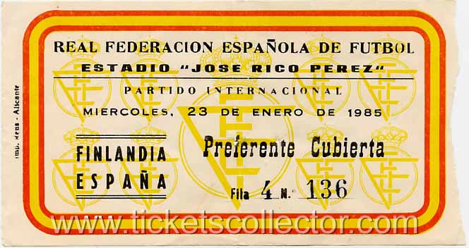 1985-01-23 España Finlandia (Absoluta)