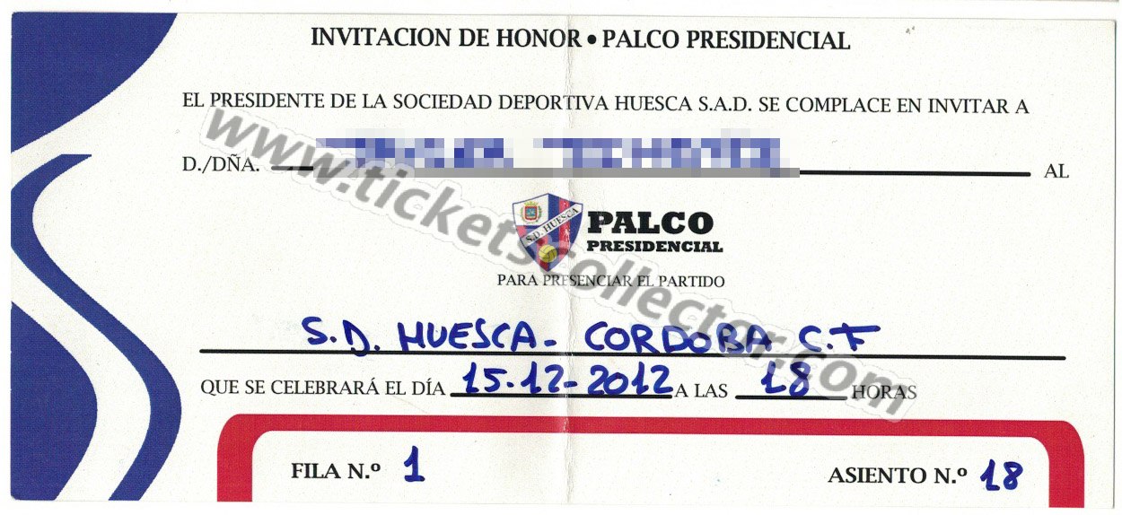 2012-13 Huesca Córdoba