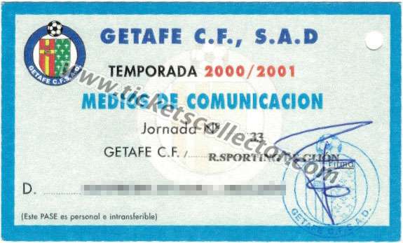 2000-01 Getafe Sporting