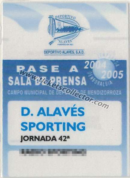 2004-05 Alavés Sporting
