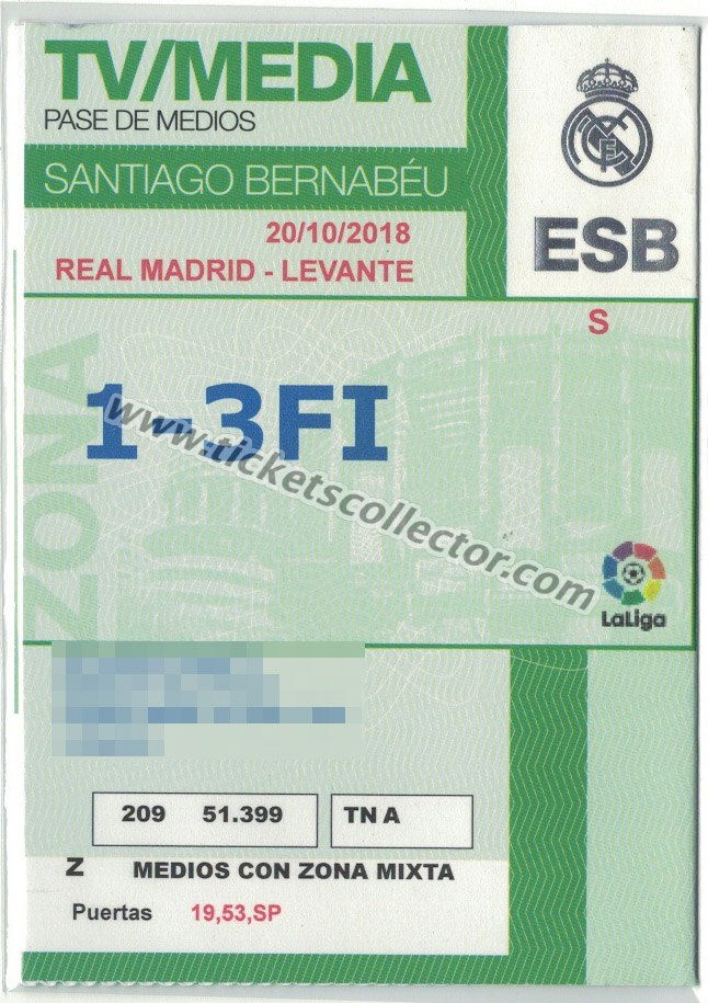 2018-19 Real Madrid Levante