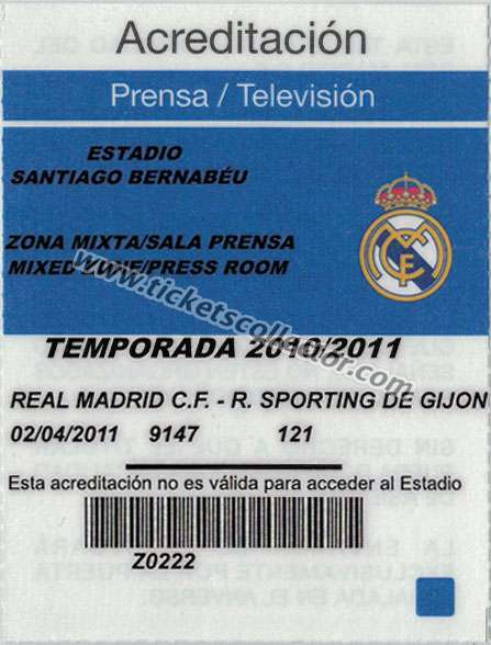 2010-11 Real Madrid Sporting