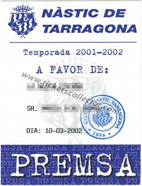 2001-02 Nástic Sporting