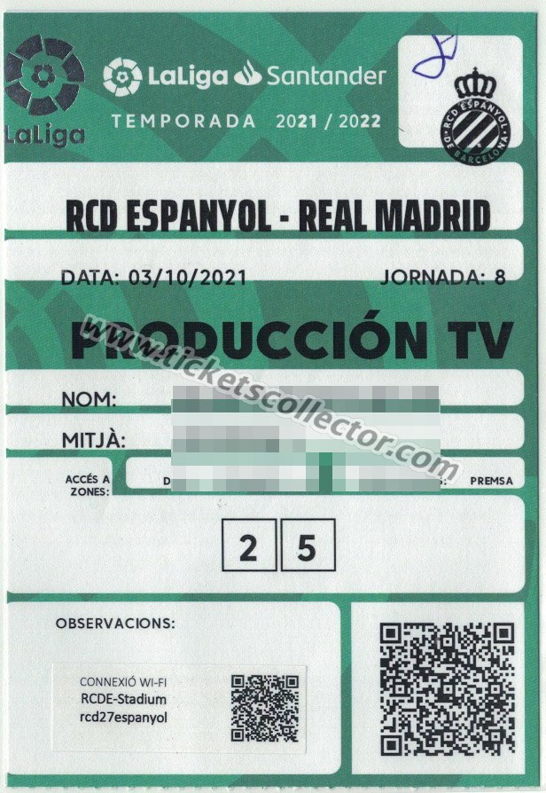 2021-22 Espanyol Real Madrid