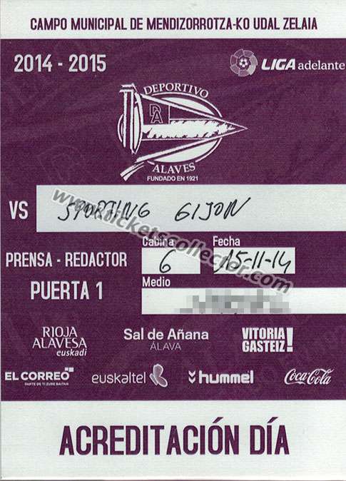 2014-15 Alavés Sporting
