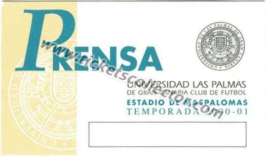 2000-01 Universidad de las Palmas Sporting