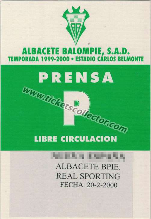 1999-00 Albacete Sporting