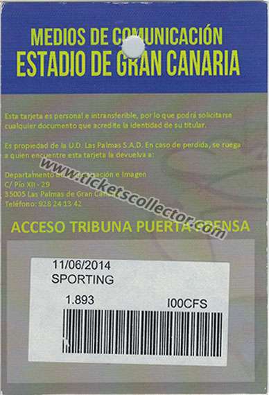 2013-14 Las Palmas Sporting Playoff