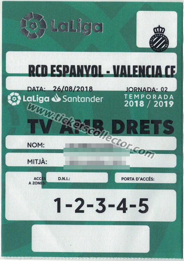 2018-19 Espanyol Valencia
