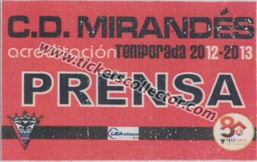 2012-13 Mirandés Sporting