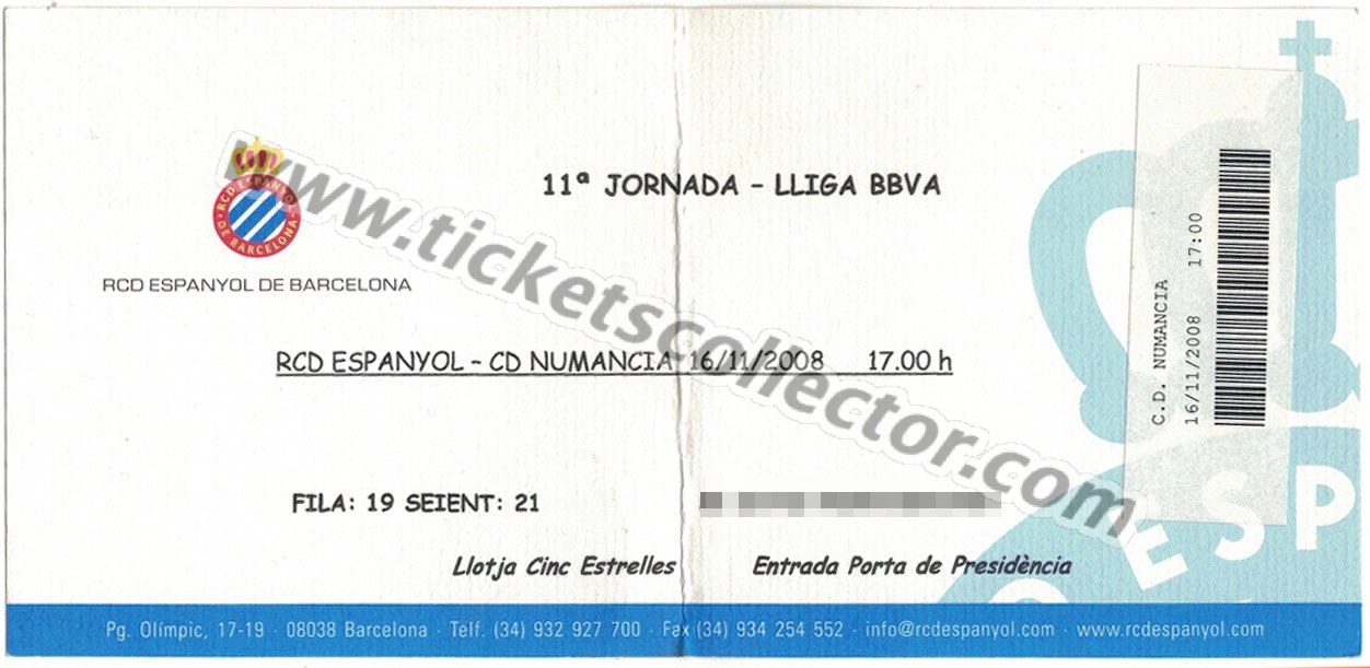 2008-09 Espanyol Numancia