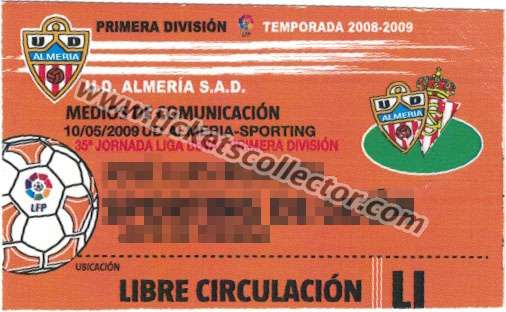 2008-09 Almería Sporting