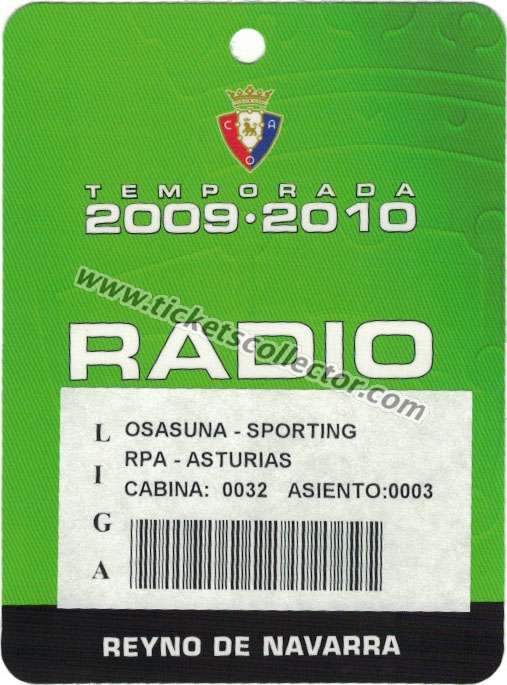 2009-10 Osasuna Sporting