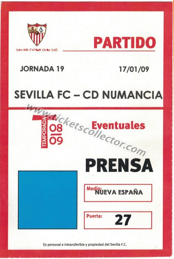2008-09 Sevilla Numancia