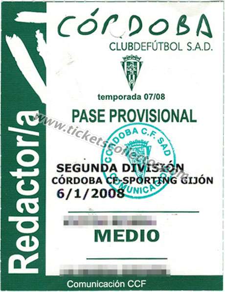 2007-08 Córdoba Sporting