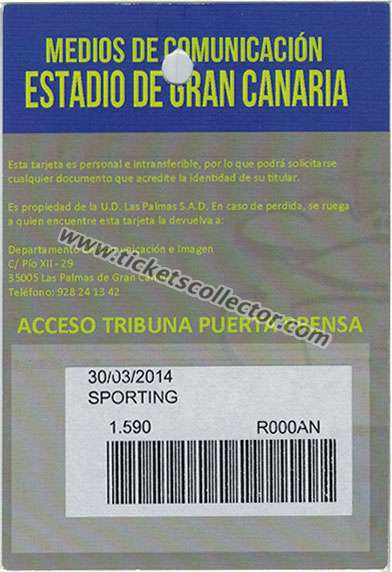 2013-14 Las Palmas Sporting Liga