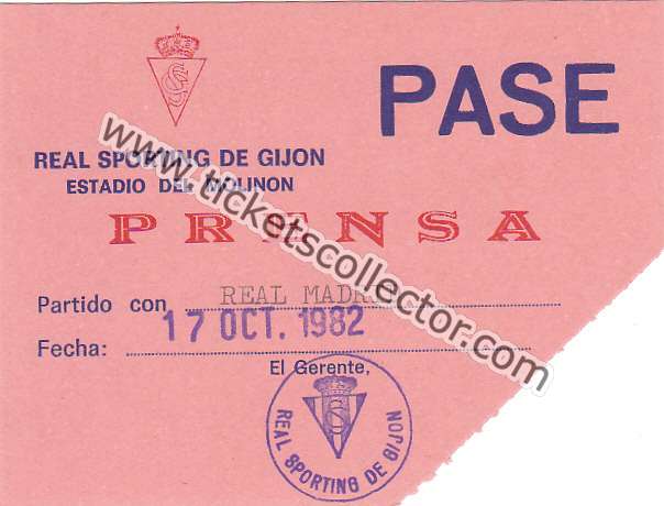 1982-83 Sporting Real Madrid