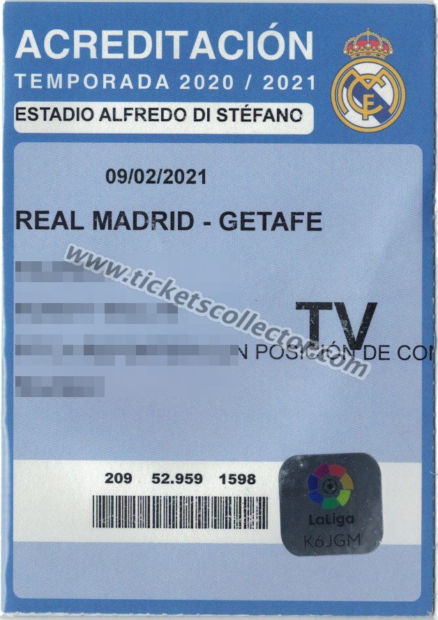 2020-21 Real Madrid Getafe