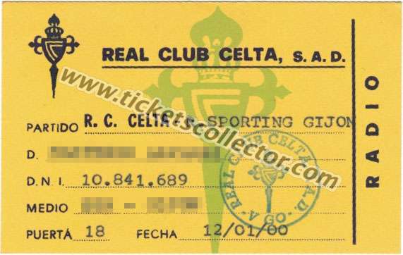 1999-00 Celta Sporting