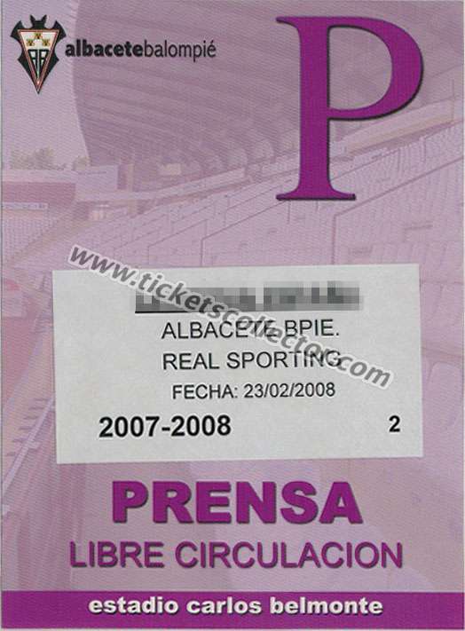2007-08 Albacete Sporting
