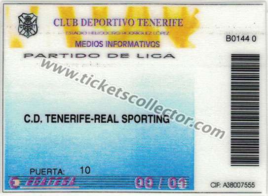 2000-01 Tenerife Sporting I