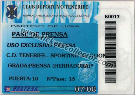 2007-08 Tenerife Sporting